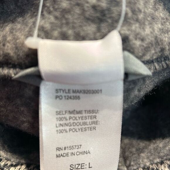 NEW Cinch Pullover Quarter 1/4 Zip Womens Sz XXL Gray Herringbone Pockets Soft - Picture 5 of 8